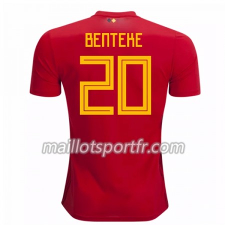 Maillot de Foot Belgique Benteke 20 Domicile Coupe du monde 2018